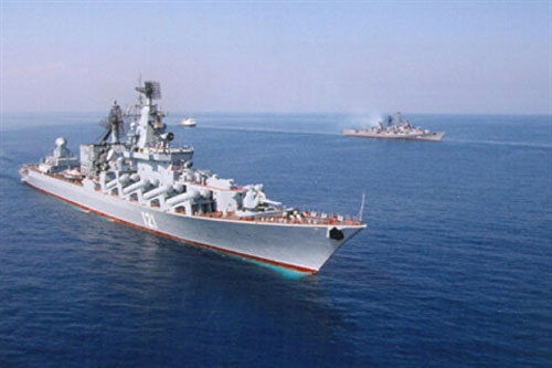 Tuần dương hạm Moskva phục vụ Hải quân Nga lâu kỷ lục