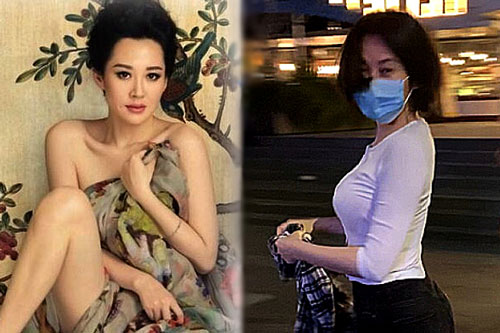 'Thánh cô' Hứa Tình thân hình chữ S ở tuổi 51