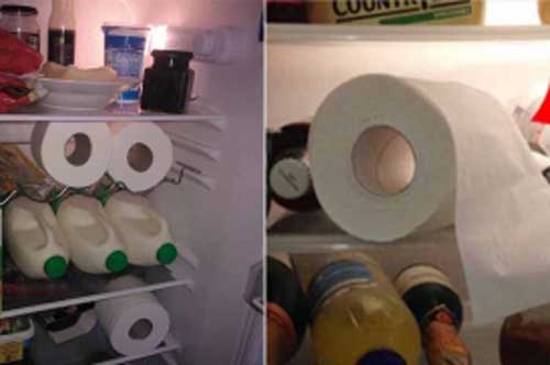 Chuyện gì xảy ra nếu đặt cuộn giấy vệ sinh vào tủ lạnh - Mẹo vặt cực hay chị em nhất định phải biết