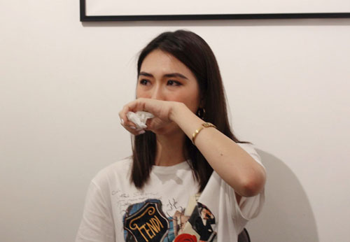 Tường Linh bật khóc, nhờ cảnh sát vào cuộc bảo vệ nhân phẩm, danh dự