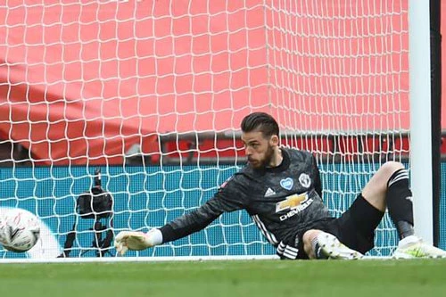 De Gea trải qua trận đấu đáng quên.