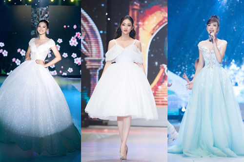 Dàn Hoa hậu, Á hậu sinh năm 2000 "đọ dáng" trong đầm công chúa