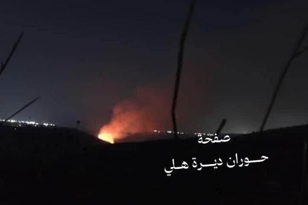 Phòng không Syria tấn công tiêm kích Israel trên cao nguyên Golan