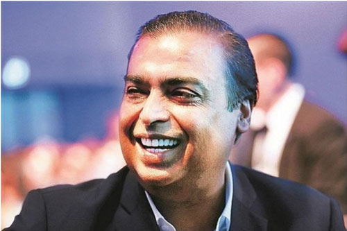 Tỷ phú giàu nhất châu Á Mukesh Ambani là người giàu thứ 6 trên thế giới