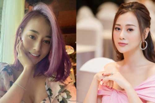 Rũ bỏ hình tượng thanh lịch cùng tóc nâu, Phương Oanh "lột xác" đầy cá tính với tóc tím