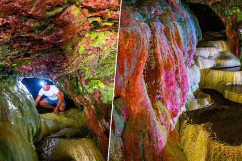 Bí ẩn của hang động màu cầu vồng bị lãng quên ở Mỹ có khả năng chữa "bách bệnh"