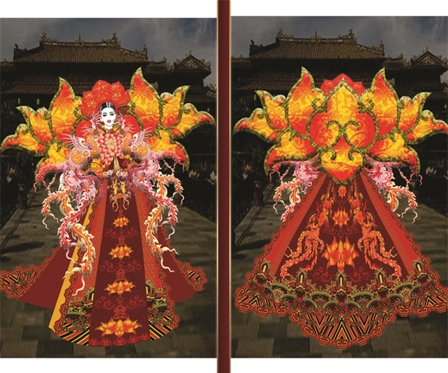 Lộ diện 8 thiết kế trang phục dân tộc cho Khánh Vân tại Miss Universe 2020 - Ảnh 3.
