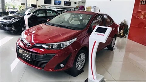 Toyota Vios giá 'ngon' đè bẹp Hyundai Accent, Honda City trong nửa đầu năm 2020