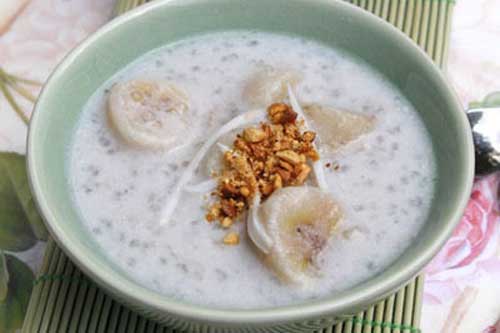 Công thức nấu chè chuối nước cốt dừa cho mùa hè