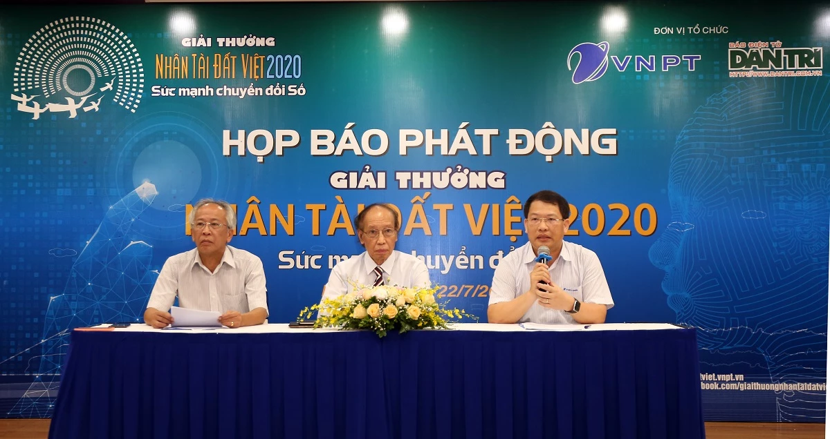 chương trình họp báo “Phát động Giải thưởng Nhân tài Đất Việt 2020” đã được tổ chức tại Hà Nội. 