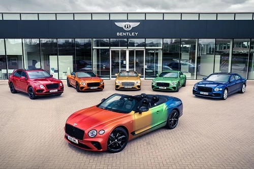 Bentley Continental GT Rainbow đặc biệt