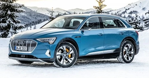 Audi, e-tron SUV, hiện là mẫu SUV điện bán chạy nhất ở châu Âu. 