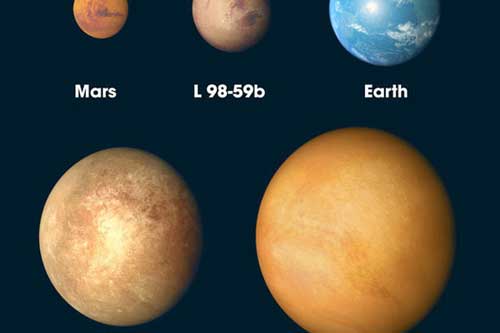 Hệ hành tinh lạ có 3 "Trái Đất hóa Sao Kim"