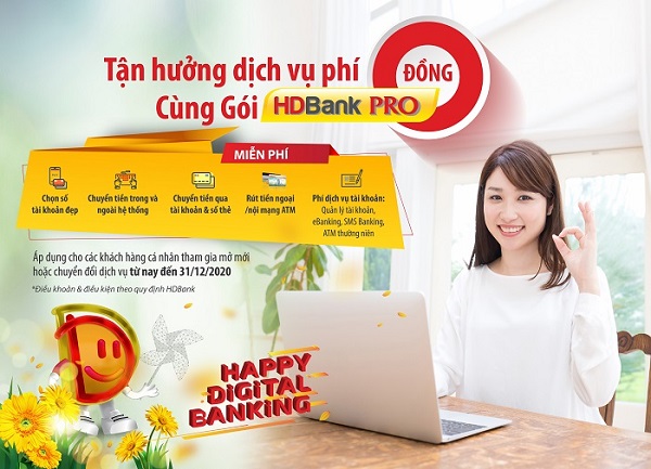 HDBank thúc đẩy thanh toán không tiền mặt