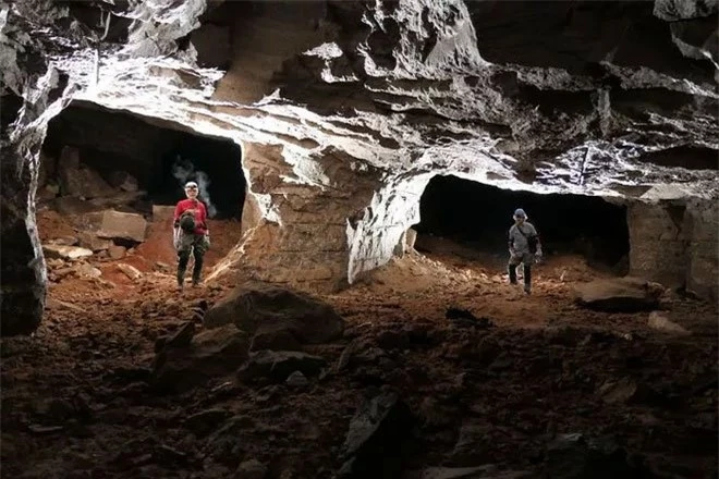 Toàn bộ phạm vi của khu mỏ vẫn chưa được khám phá hết vì các lối đi bị sụp đổ