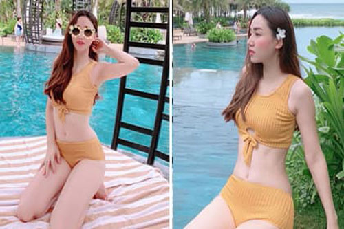 Bị chồng chê béo Á hậu Ngô Trà My quyết tâm giảm cân, kết quả khiến dân mạng 'lác mắt'