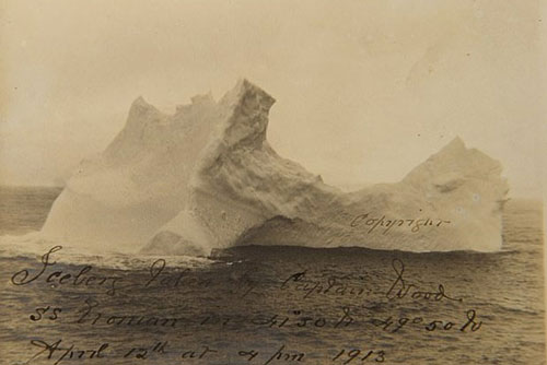 Hé lộ ảnh chụp rõ nét tảng băng trôi đã gây thảm họa chìm tàu Titanic