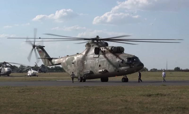 Trực thăng vận tải quân sự hạng nặng Mi-26T2V sẽ được sản xuất từ năm 2021. Ảnh: Topwar.