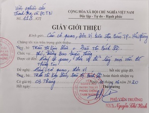 Sở TT&TT Hải Phòng lập biên bản xử lý 2 đối tượng mạo danh nhà báo để hành doanh nghiệp