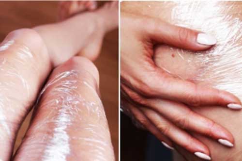 Sở hữu thân hình "mi nhon", mịn màng trong 5 phút chỉ bằng cách quấn nilon với các nguyên liệu tự nhiên