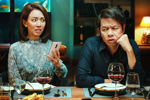 Thu Trang khổ vì 'ông chồng' Thái Hòa