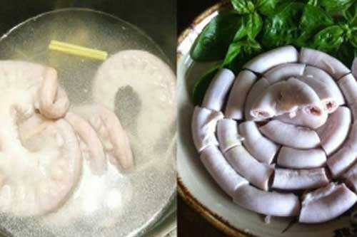 Luộc lòng heo mà cho thêm 2 thứ này vào đảm bảo giòn, ngon sần sật, trắng mà không bị đắng