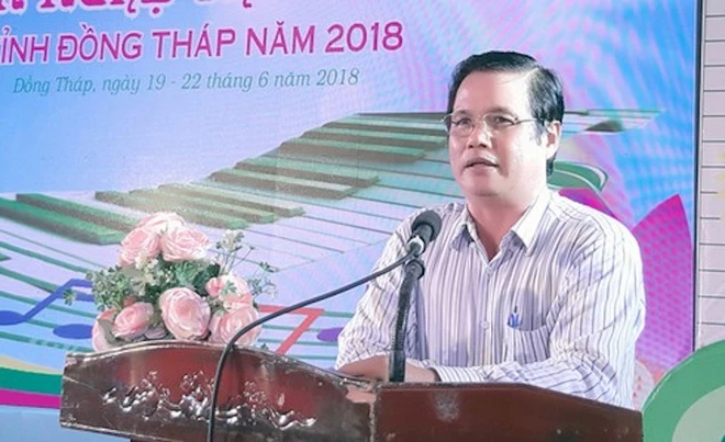Nguyễn Hữu Lý, Phó giám đốc Sở Văn hóa, Thể thao và Du lịch tỉnh Đồng Tháp trước khi bị truy tố.