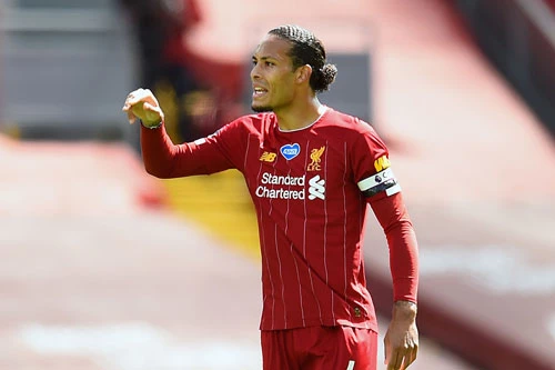 Trung vệ: Virgil Van Dijk (Liverpool).