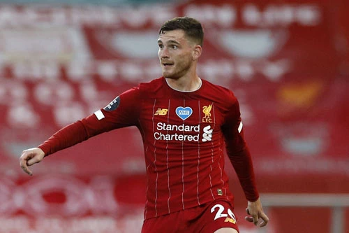 Hậu vệ trái: Andy Robertson (Liverpool).