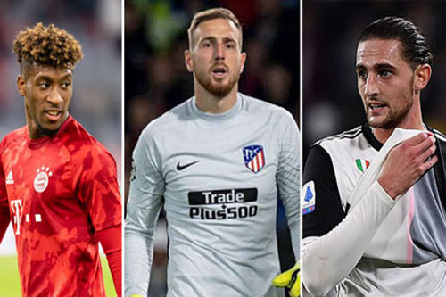 M.U đưa Coman, Oblak và Rabiot vào tầm ngắm