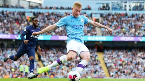 De Bruyne xứng đáng giành một kỷ lục