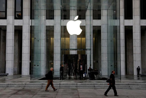Một cửa hàng Apple ở Manhattan, New York, Mỹ. (Ảnh: Reuters)