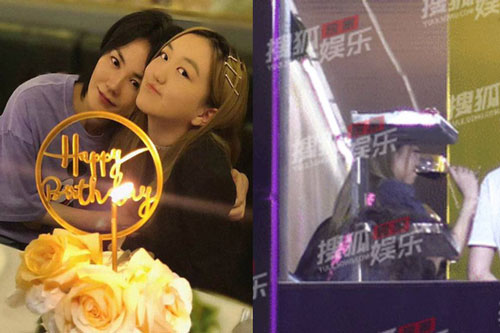 Con gái 14 tuổi của Vương Phi - Lý Á Bằng bị bắt gặp uống rượu