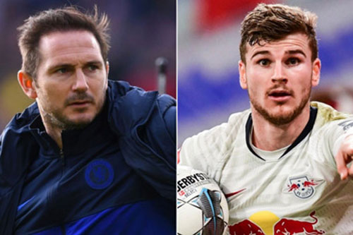 Lampard tiết lộ vị trí dự kiến của Werner tại Chelsea mùa tới