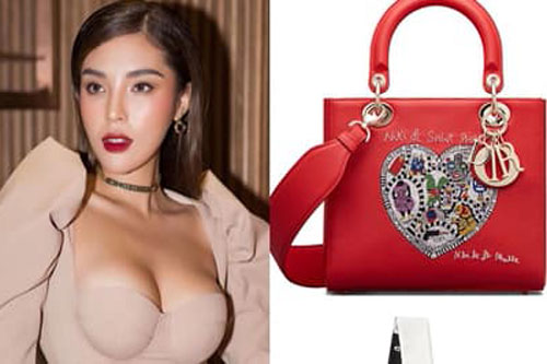 Tủ đồ quá chật, Hoa hậu Kỳ Duyên lại tiếp tục thanh lý loạt đồ hiệu