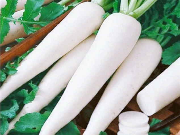 Củ cải trắng giúp giảm ho