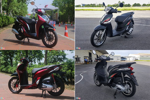 Tầm giá 60 triệu đồng, chọn Honda SH Mode 2020 hay Piaggio Liberty?