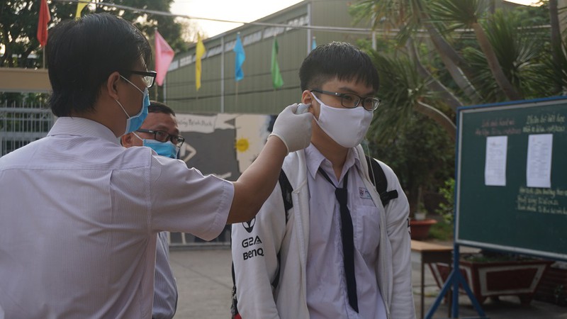 TP.HCM sẽ tiến hành đo thân nhiệt cho thí sinh dự thi tốt nghiệp THPT