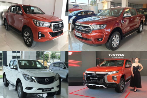 Doanh số xe bán tải nửa đầu năm 2020: Ford Ranger chấp tất