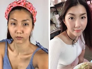 Ngọc Quyên để lộ mặt mộc kém sắc khi live stream
