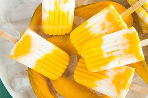 3 cách tự làm kem xoài ngon mát giải khát ngày hè