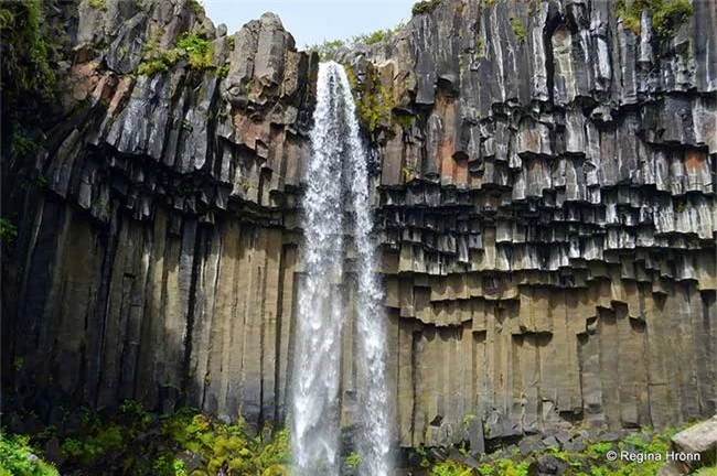 Thác Svartifoss, Iceland