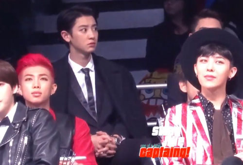 RM bị chê xấu khi chung khung hình với GDragon - Chan Yeol