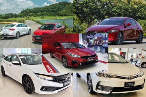 5 xe hạng C bán chạy nhất nửa đầu năm 2020: Toyota Corolla Altis bét bảng