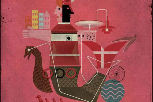 Inkonicity - Tất cả đặc trưng của một thành phố vào một bức hình