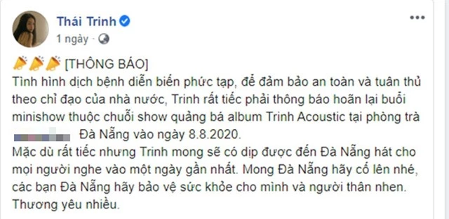 Đàm Vĩnh Hưng, Bảo Thanh và sao Việt đồng loạt cổ vũ Đà Nẵng chống dịch COVID-19 - Ảnh 8.