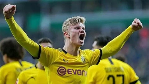 Hàng công của Dortmund sẽ ra sao khi chỉ có duy nhất một tiền đạo thực thụ là Haaland?