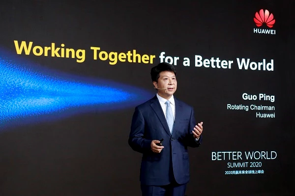 Guo Ping nói về thành công thương mại 5G tại Hội nghị thượng đỉnh the Better World Summit 2020.
