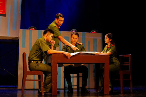 Ra mắt vở kịch về người chiến sĩ công an