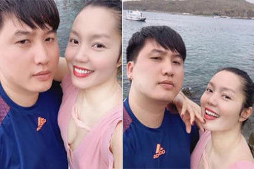 Đi du lịch cùng các con, ca sĩ Nguyễn Ngọc Anh và bạn trai được nhận xét có tướng phu thê
